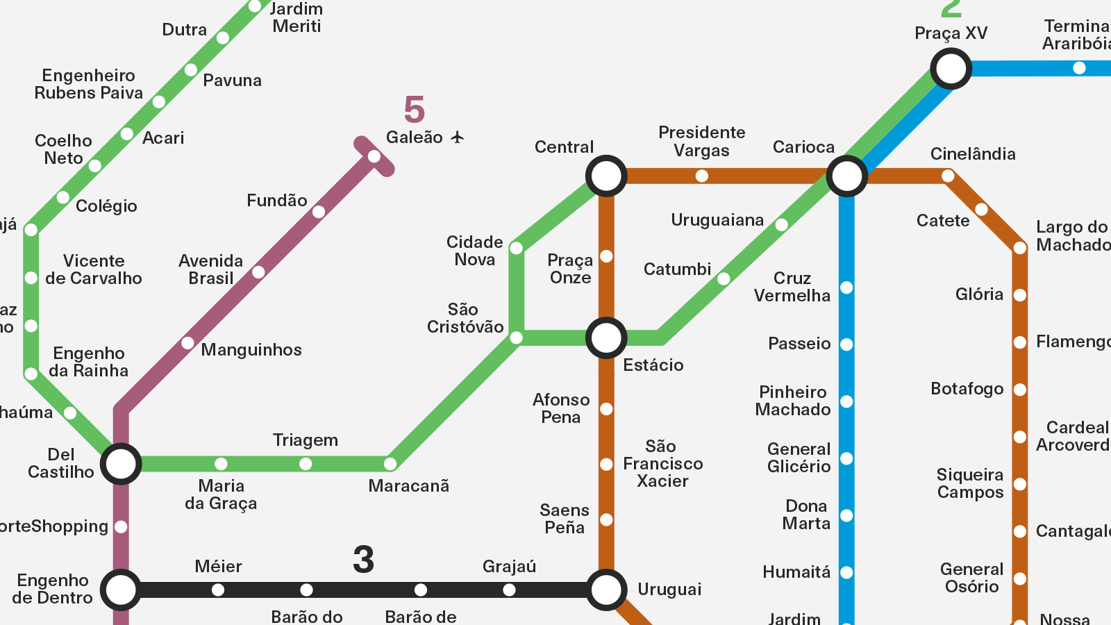 Mapa do metrô